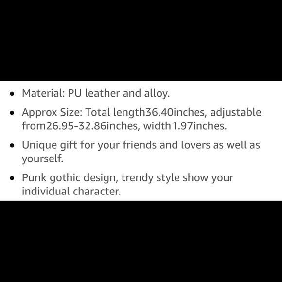 NWT Women's Body Chain Gothic Punk Waist Belt - Picture 8 of 12